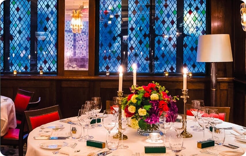 The Private Room at The Ivy